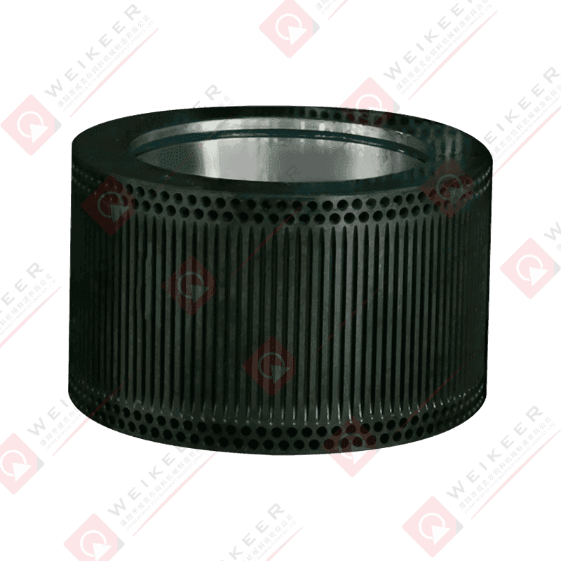 Ondulation fermée 100cr6 et rouleau à granulés à fossettes