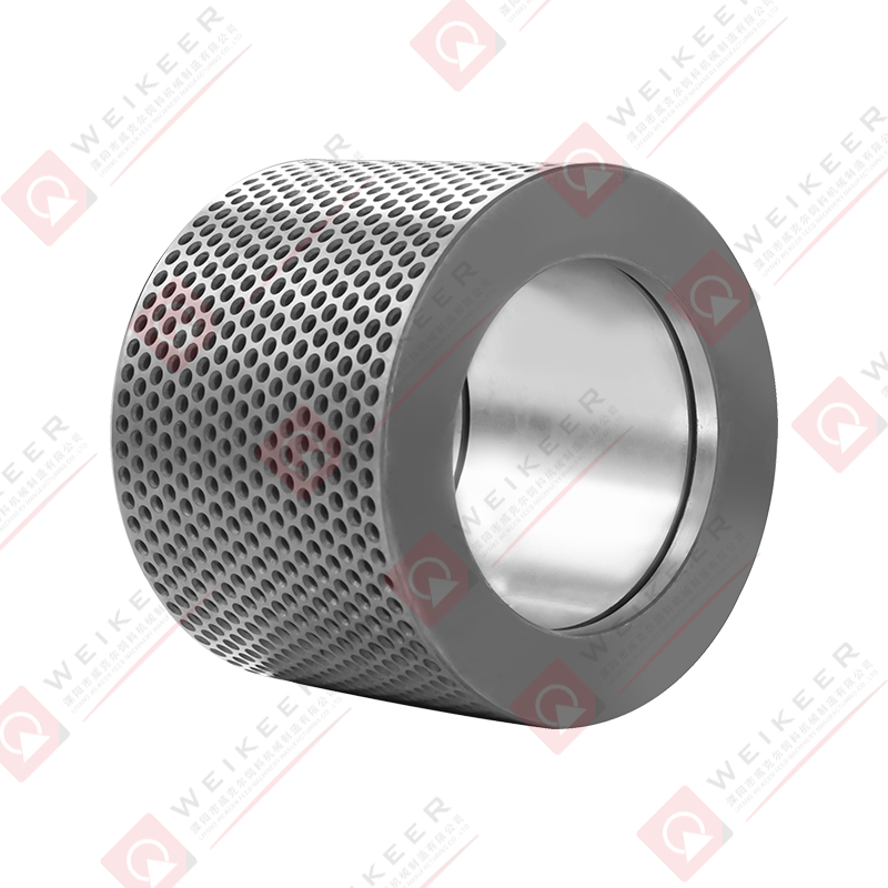 Rouleau à granulés en acier à ressort alvéolé