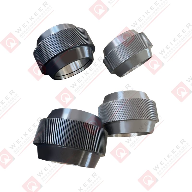 Rouleau à granulés à rainure diagonale 100Cr6